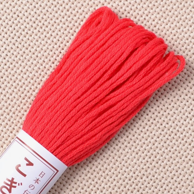 Bright red Olympus Kogin Thread