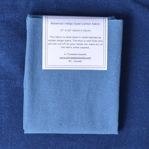 light blue indigo fabric