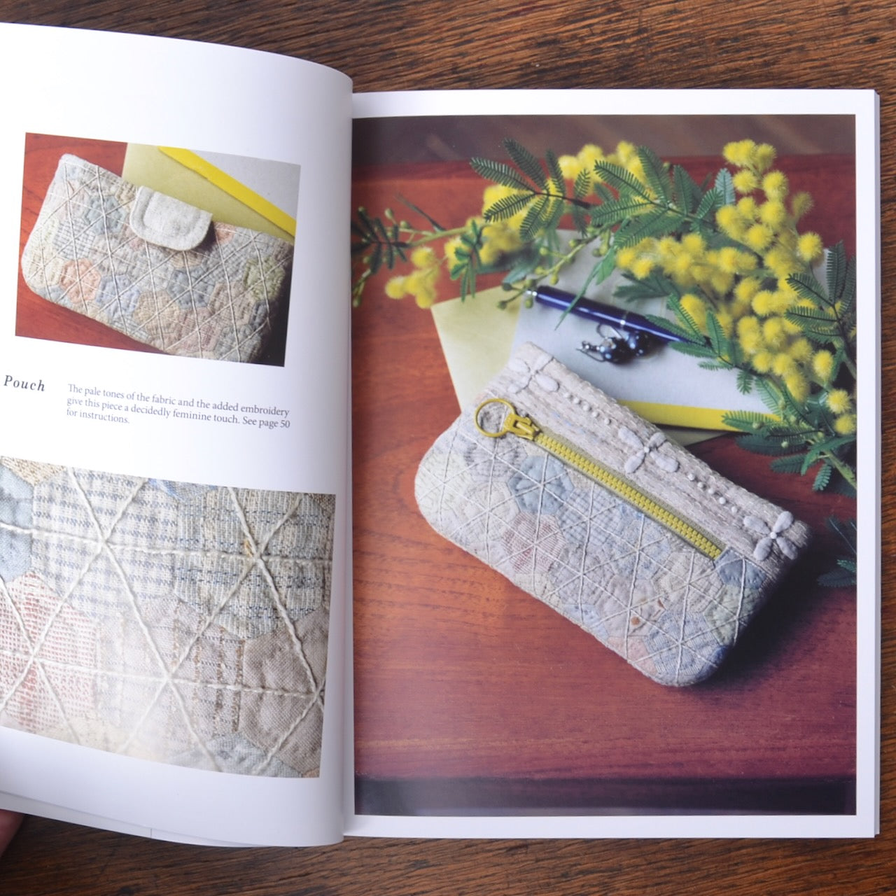 Handheld Patchwork Treasures, Perfectly Small and Lovely Projects by Yoko Saito