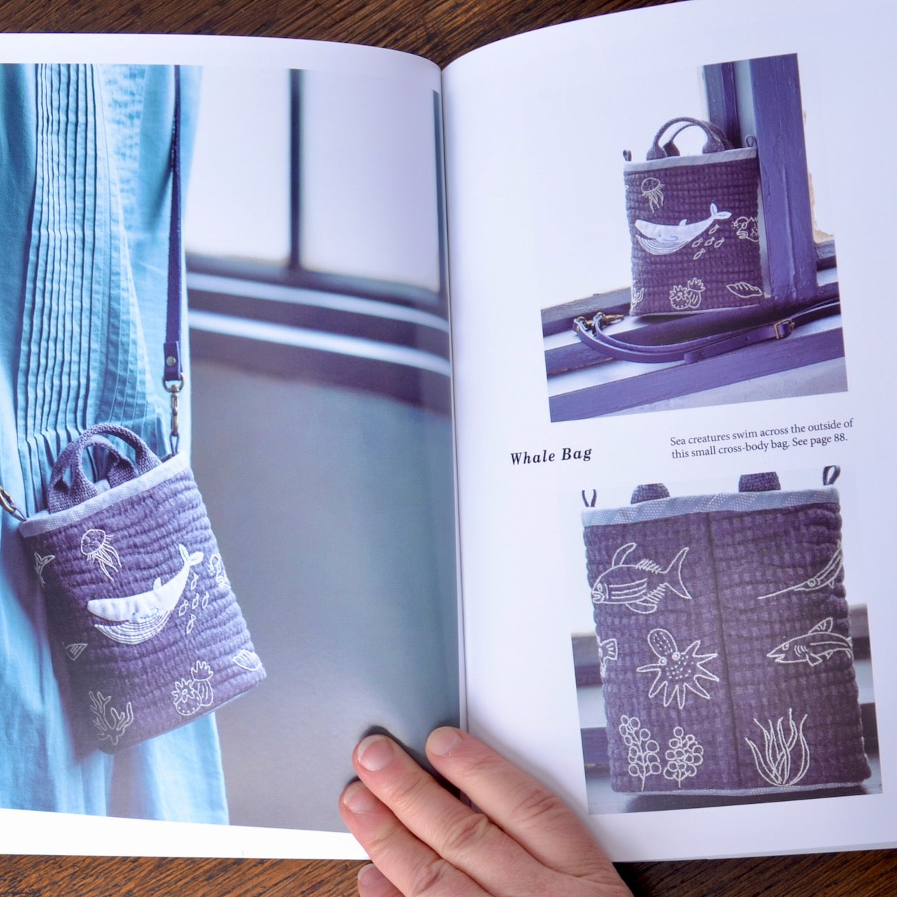 page inside Handheld Patchwork Treasures, Perfectly Small and Lovely Projects by Yoko Saito