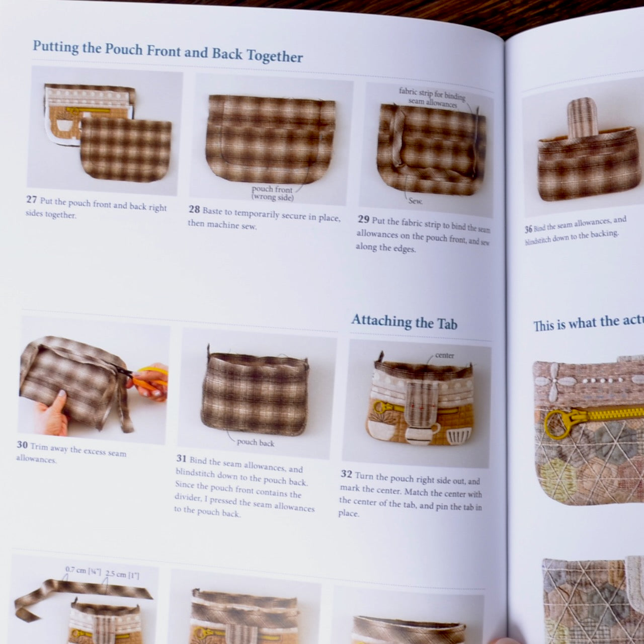 page inside Handheld Patchwork Treasures, Perfectly Small and Lovely Projects by Yoko Saito