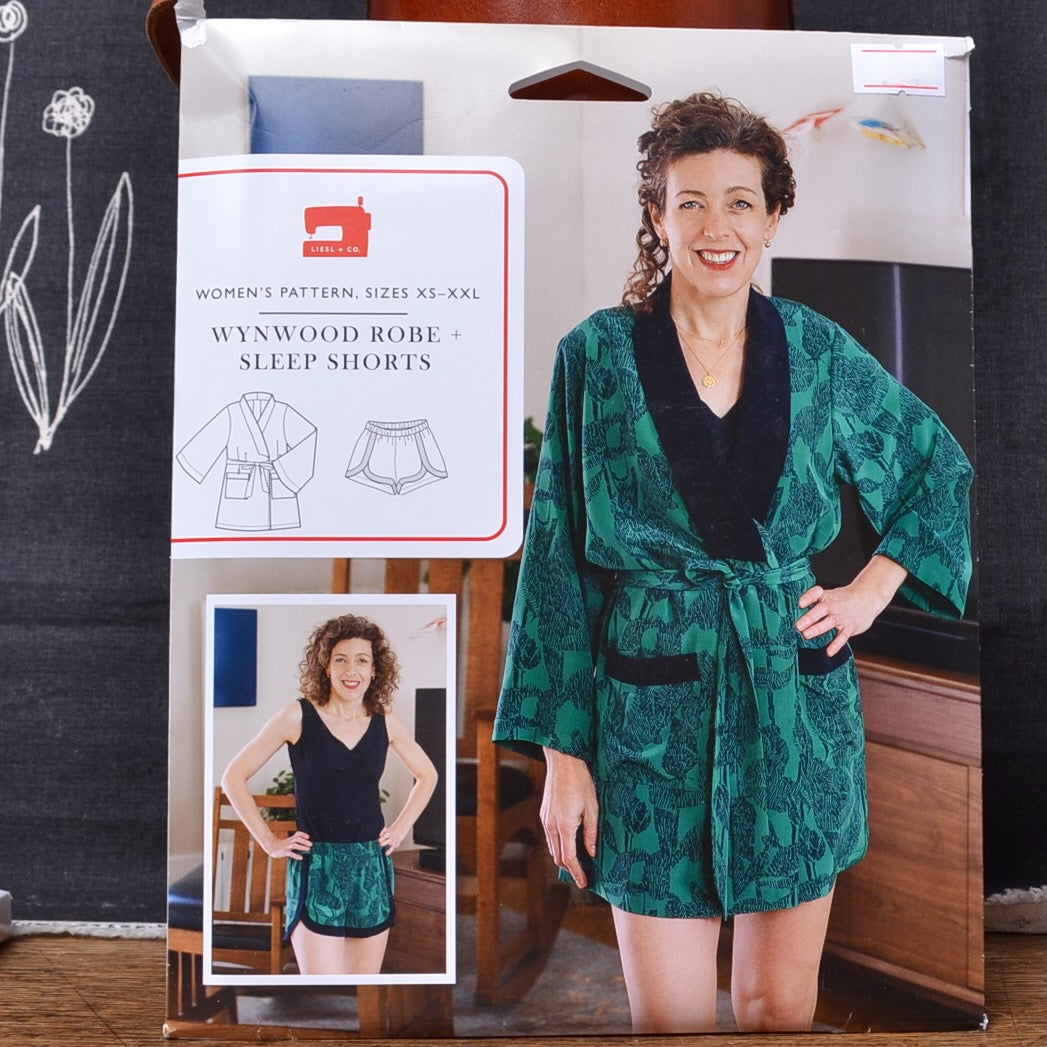 Short Robe Pattern Sewing Wynwood Robe & Sleep Shorts Sewing Pattern - A Threaded Needle