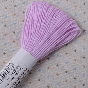Sashiko Thread, Awai-iro Pastel Series 40 Meter Skein, Lilac