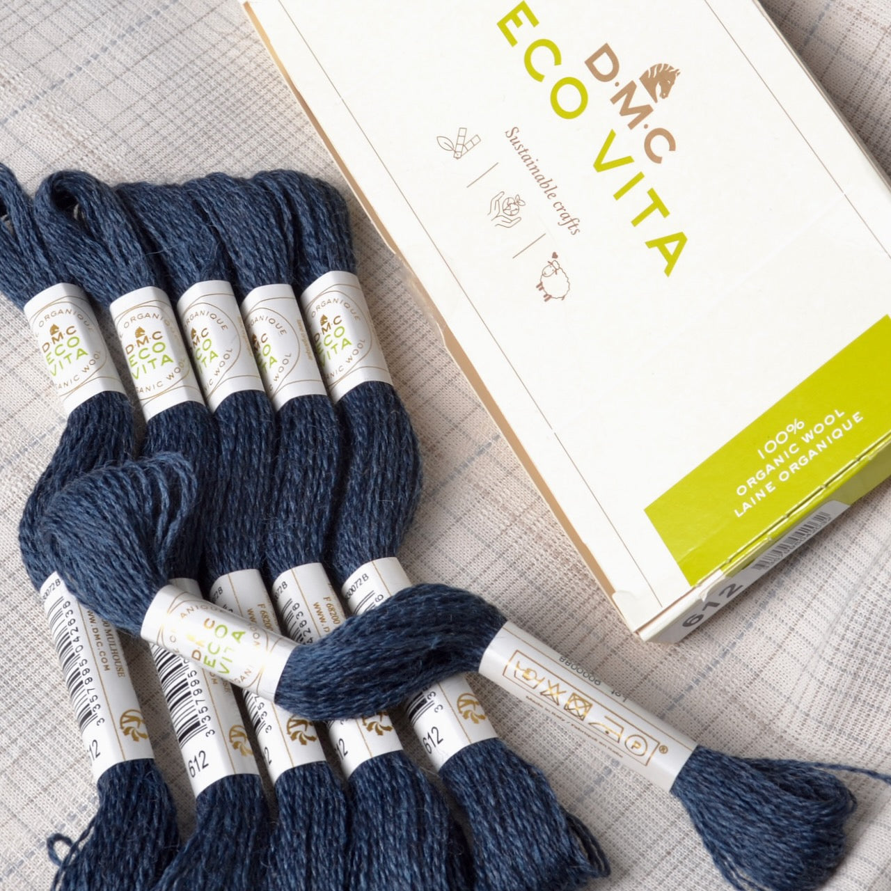 DMC Eco Vita 360 Organic Wool Yarn,  Dark Indigo