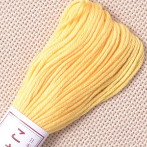 Kogin thread, yellow