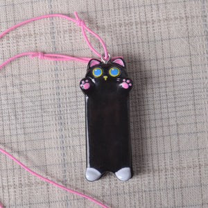 B Needle Minder, Cute  black Kitten
