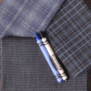 Dyed Yarn Cotton Fabric Bundle of 3