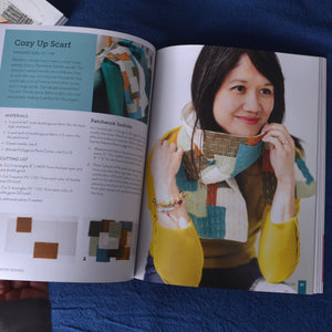 examples of projects made in Patchwork Sashiko Book