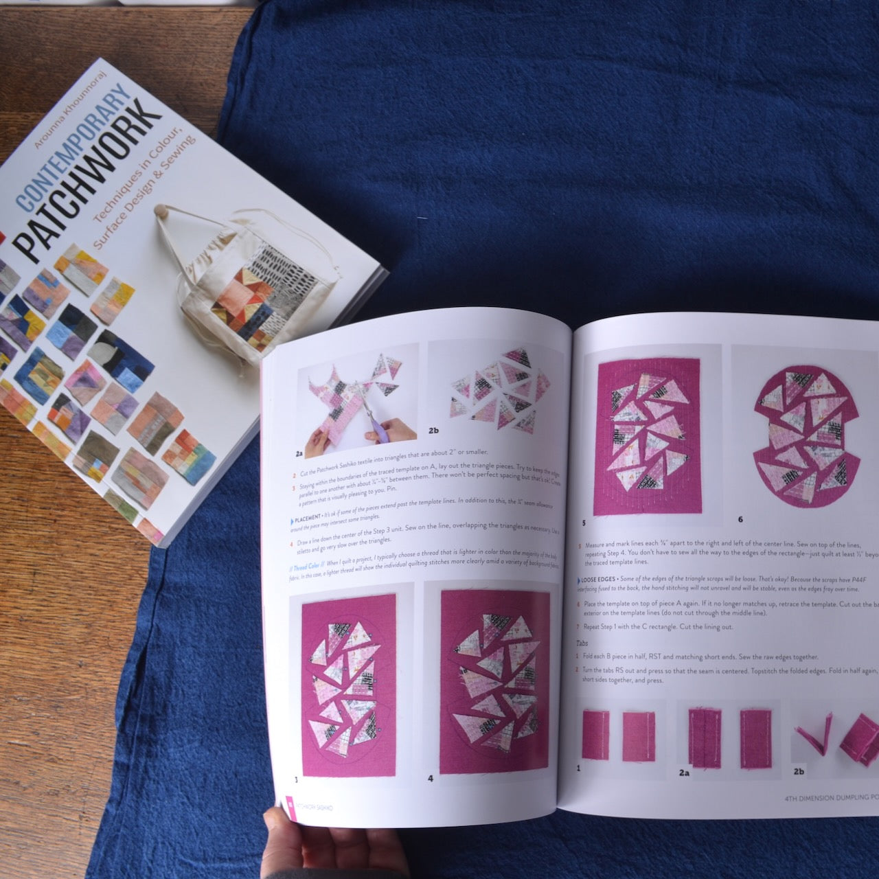 book about Patchwork Sashiko 