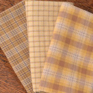 Dyed Yarn Cotton Fabric in yellows