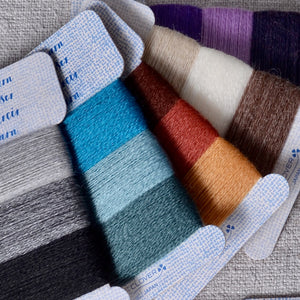 Clover's Darning Yarn is suitable for repairing (mending)