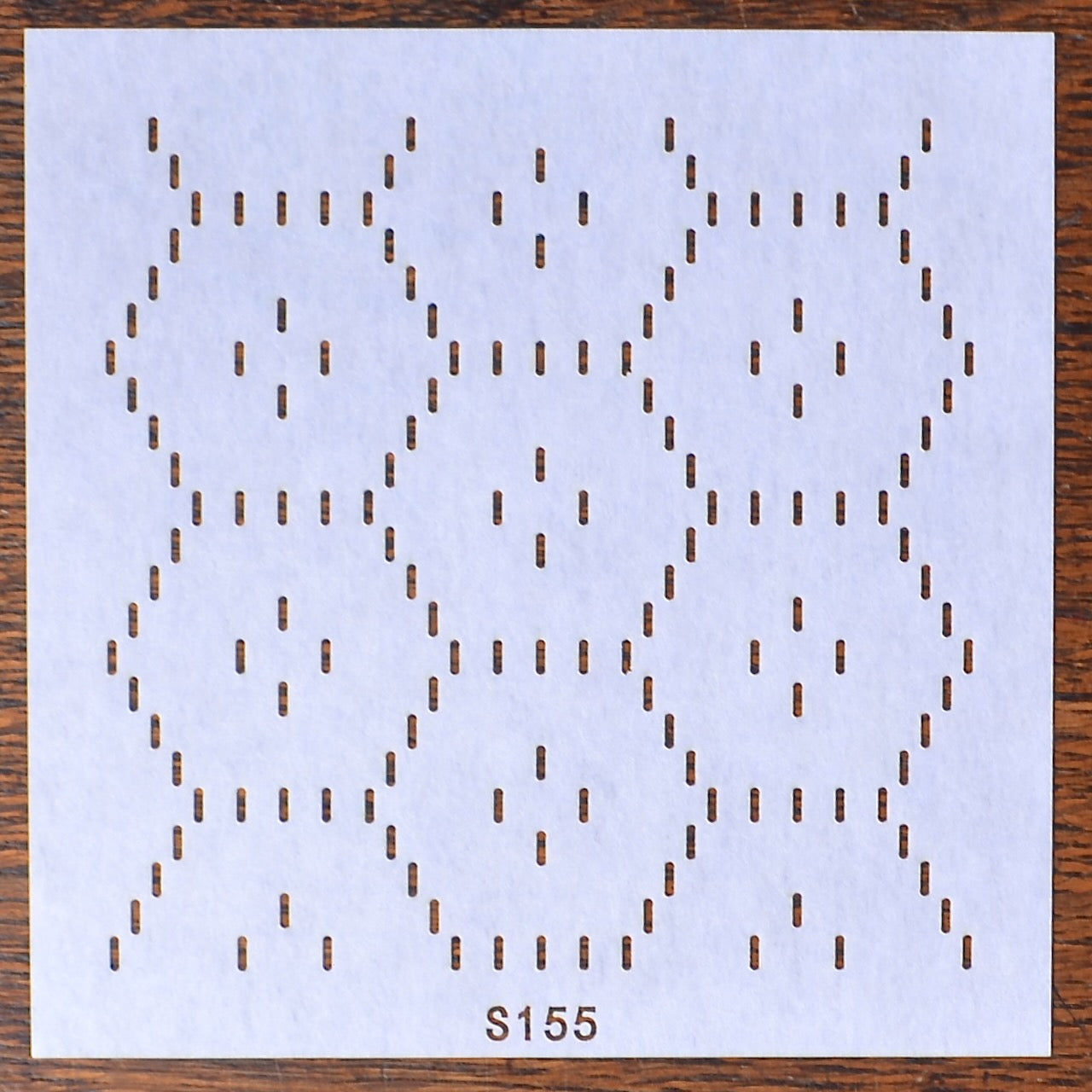 Sashiko Stencil, Rice Stitch Hexagon