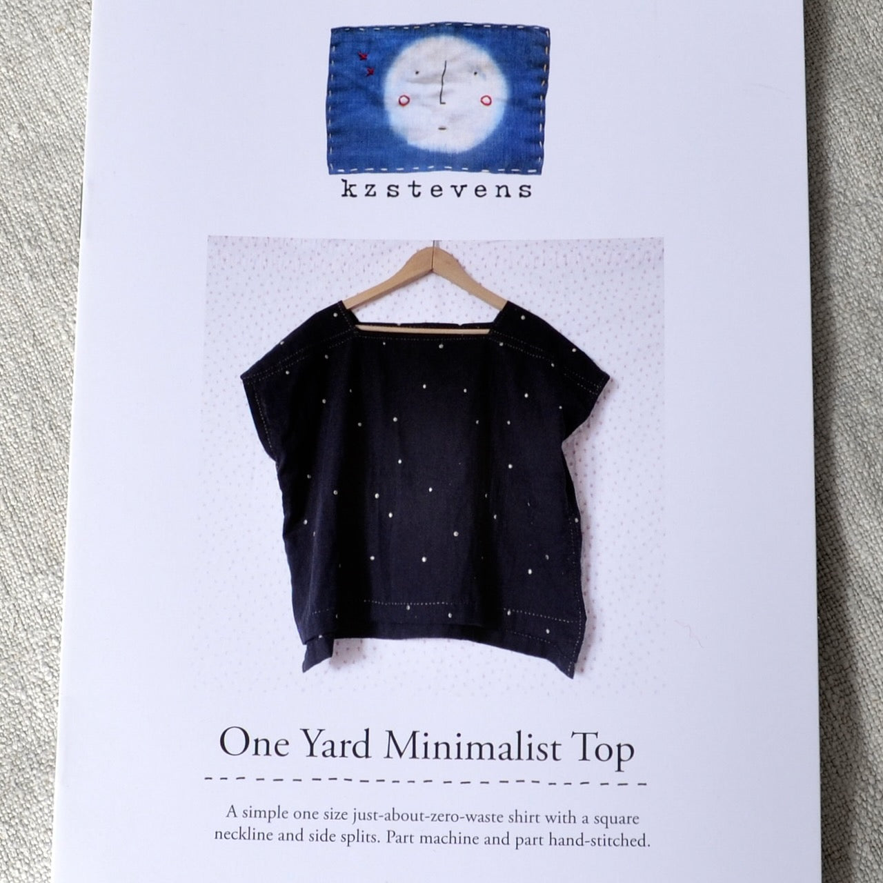 One Yard Minimalist Top Pattern