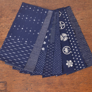 Japanese wagara fabric stips