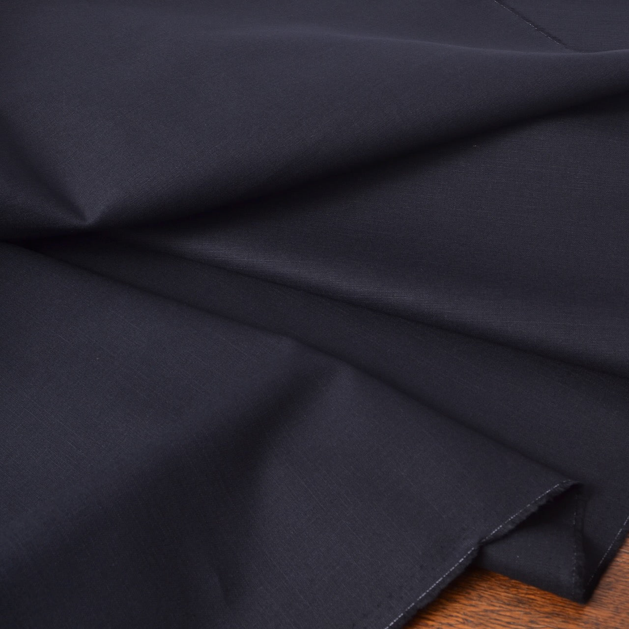 Black, Cotton Fabric for Sashiko Stitching,