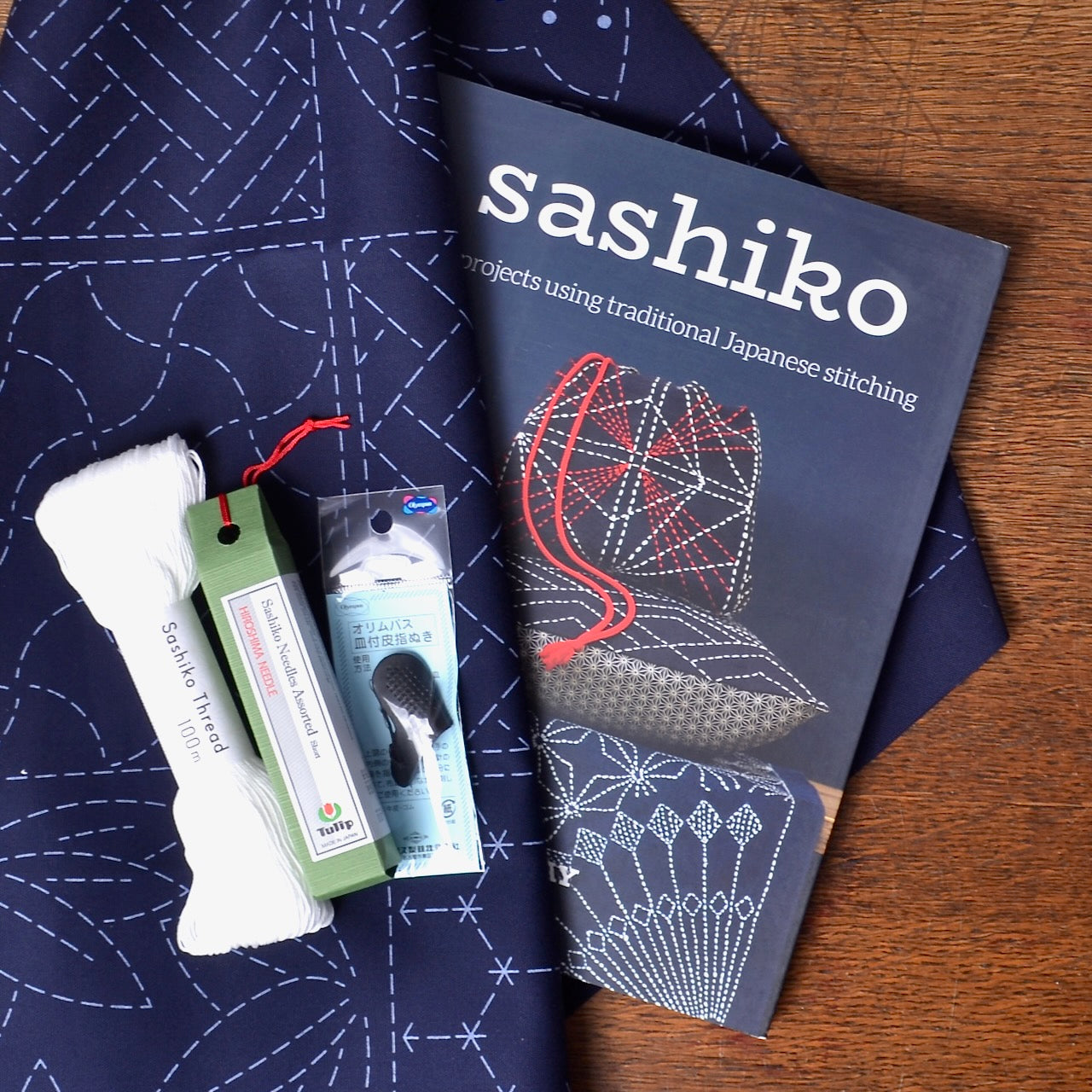 Beginning Sashiko Kit, Everything You Need to Start and Learn