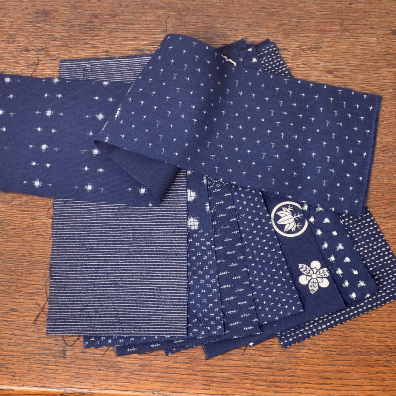 Japanese cotton fabric: 5"x 21" strips
