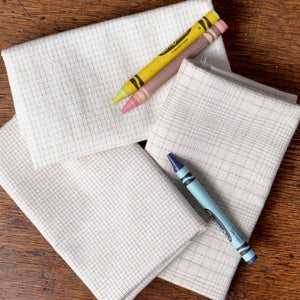 Cotton Fabric Bundle of 3, Oyster Shell