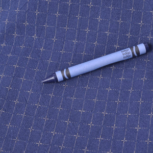 Dyed yarn 100% cotton fabric Suitable for machine and hand sewing.