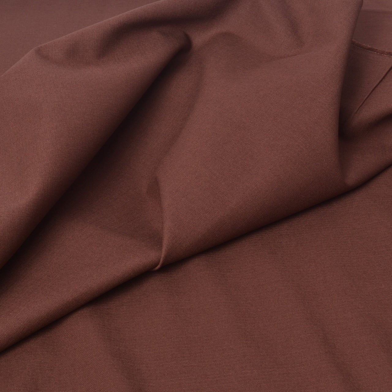 Cotton Fabric for Sashiko Stitching, Brown
