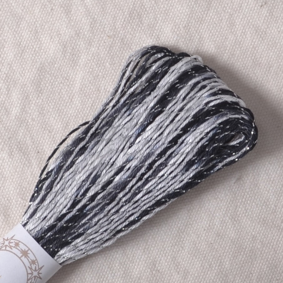 Sashiko Lamé Thread, Black