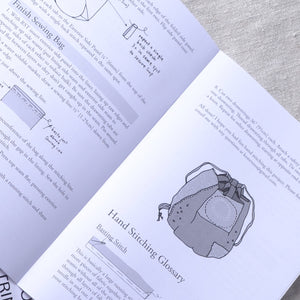 Hand Stitched Round Bottom Bag Pattern