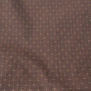 Brown Japanese Yarn-Dyed Fabric 