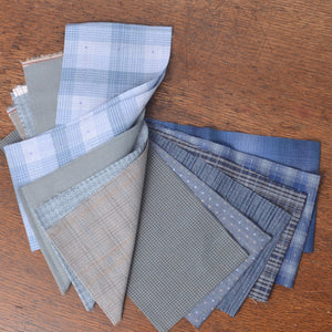 Yarn Dyed, Hand Cut Fabric Strips