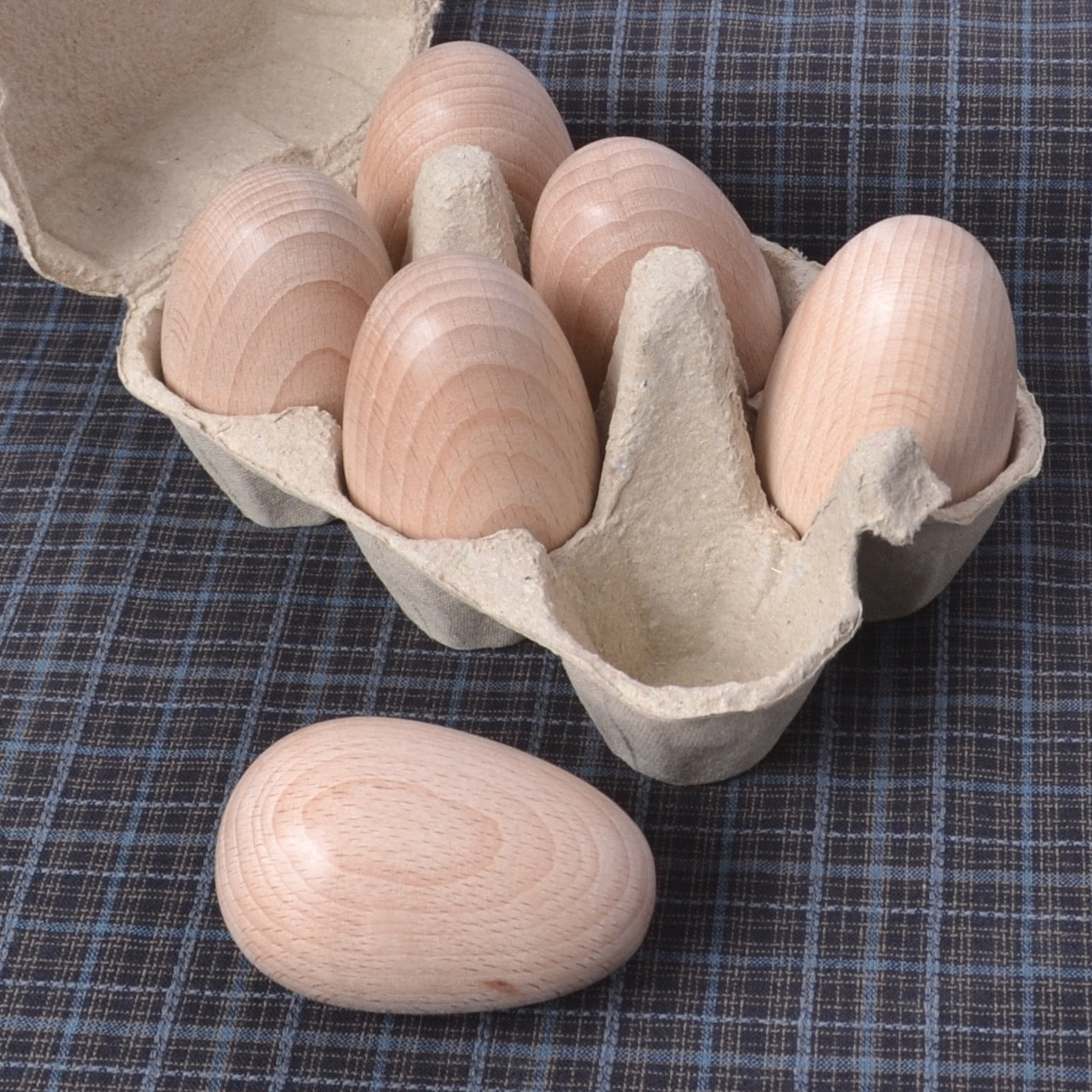 Darning Eggs in a carton