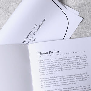 inside Hand Stitched Tie-on Pocket pattern