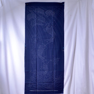 splashing spirits sashiko panel