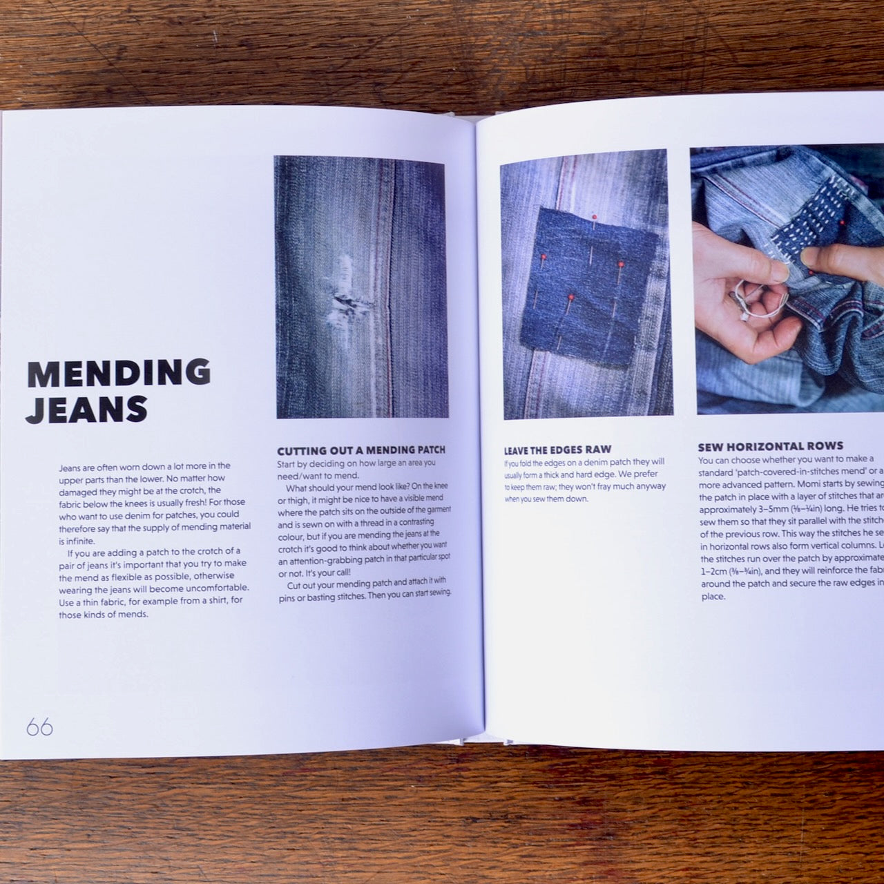 page from Mending With Sashiko
