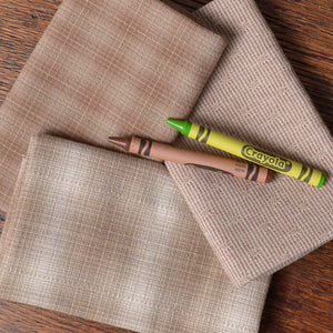 Fabric Bundle of 3, Cafe Latte