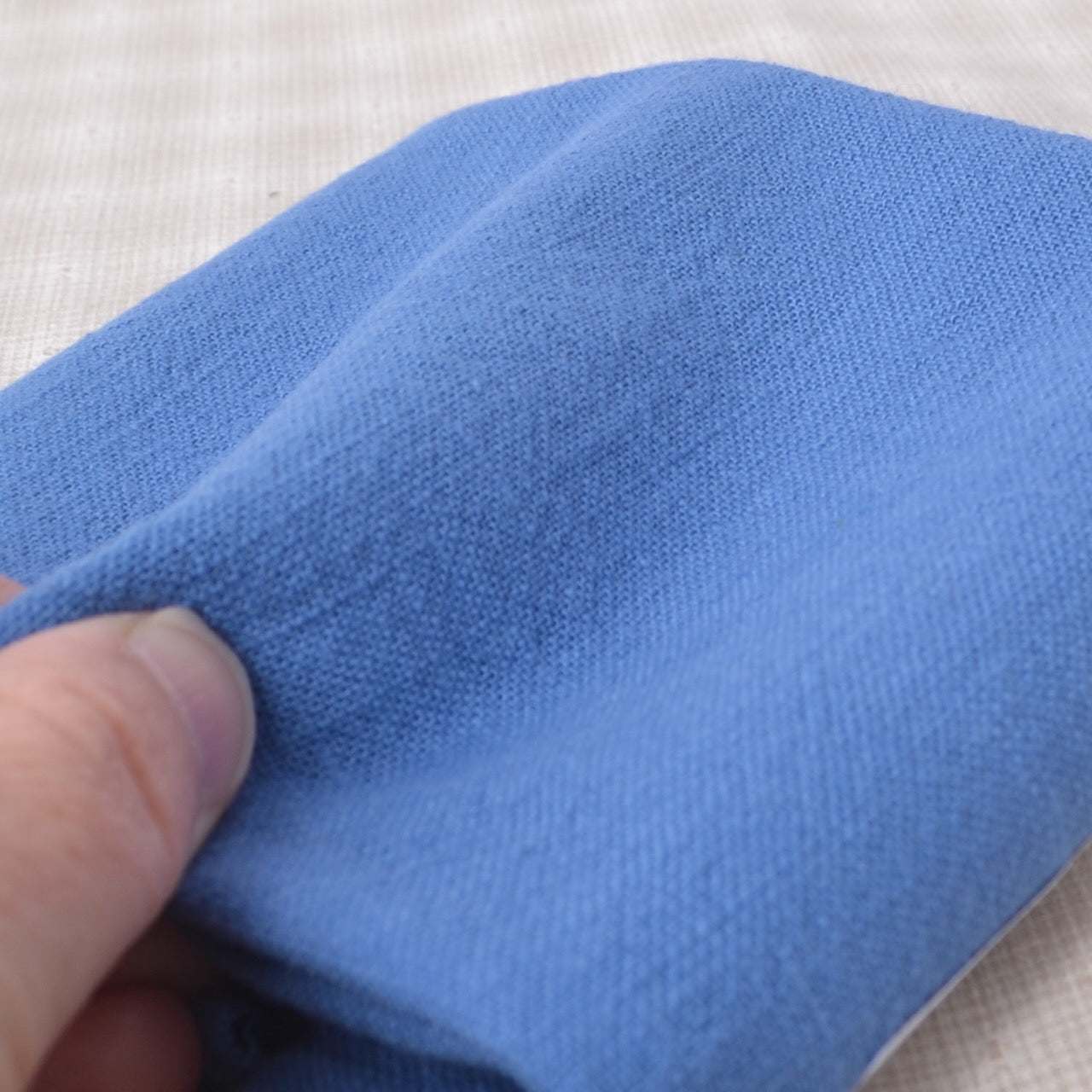 Azumino-momen for hand stitching, Boat Blue