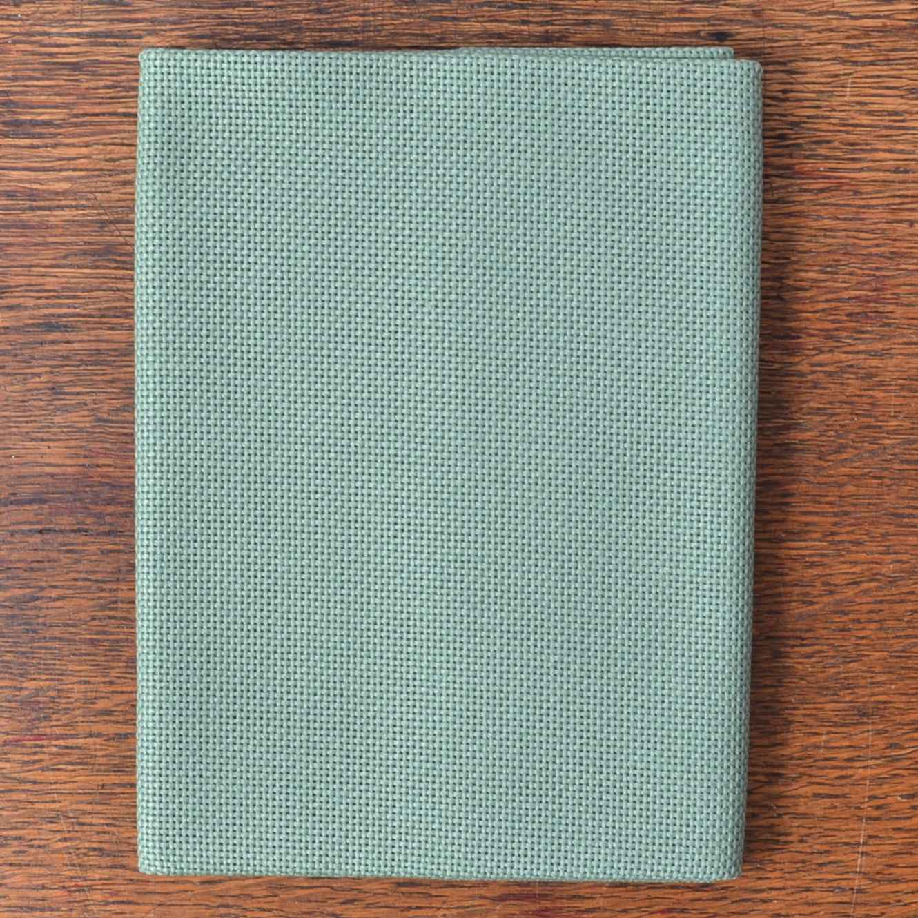 Kogin Stitching, 18 Count Soft Green Congress Cloth