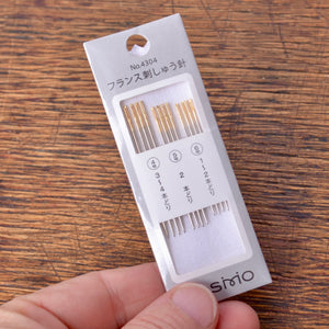 Cosmo free stitch hand-sewing needles Sizes 4, 5, 6