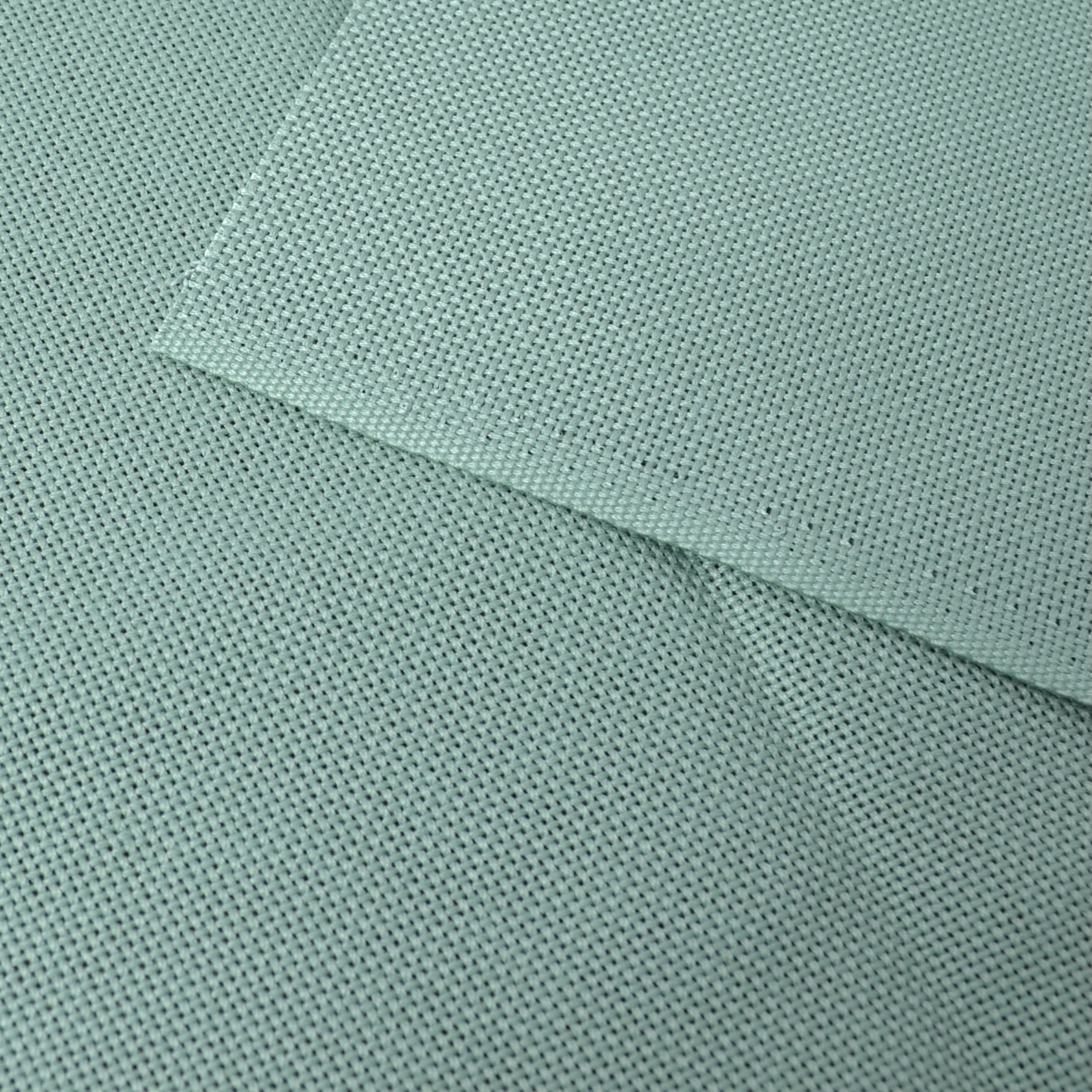 Kogin Stitching, 18 Count Soft Green Congress Cloth
