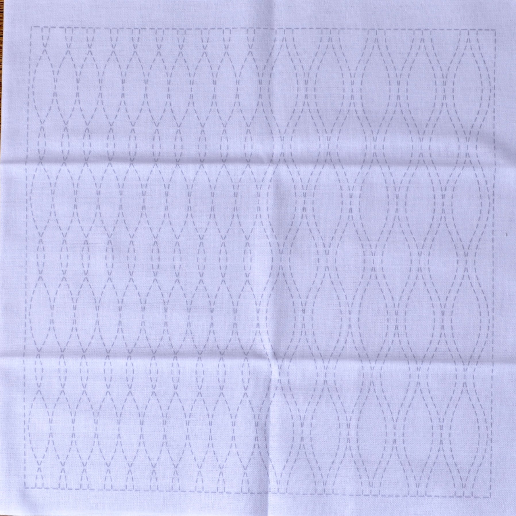 Tradtional Sashiko Design "Tate-Waku"