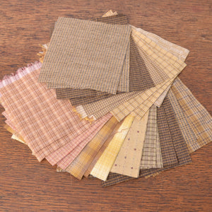 Hand-Cut Fabric Pieces - Assorted Yellows