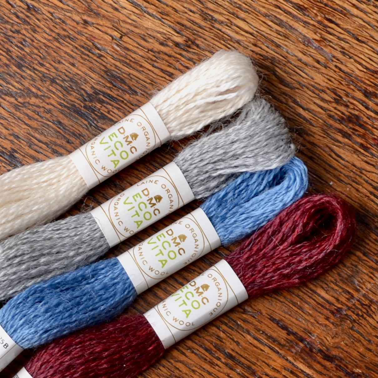 DMC Eco Vita 360 Organic Wool Yarn,  4 skeins
