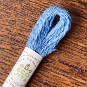 DMC Eco Vita 360 Organic Wool Yarn, Blue #605