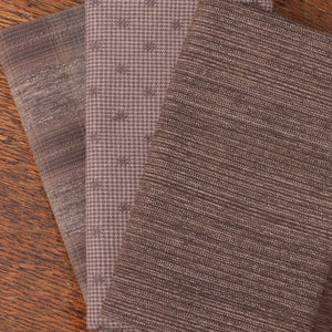 Bundle of 3 brown fabrics
