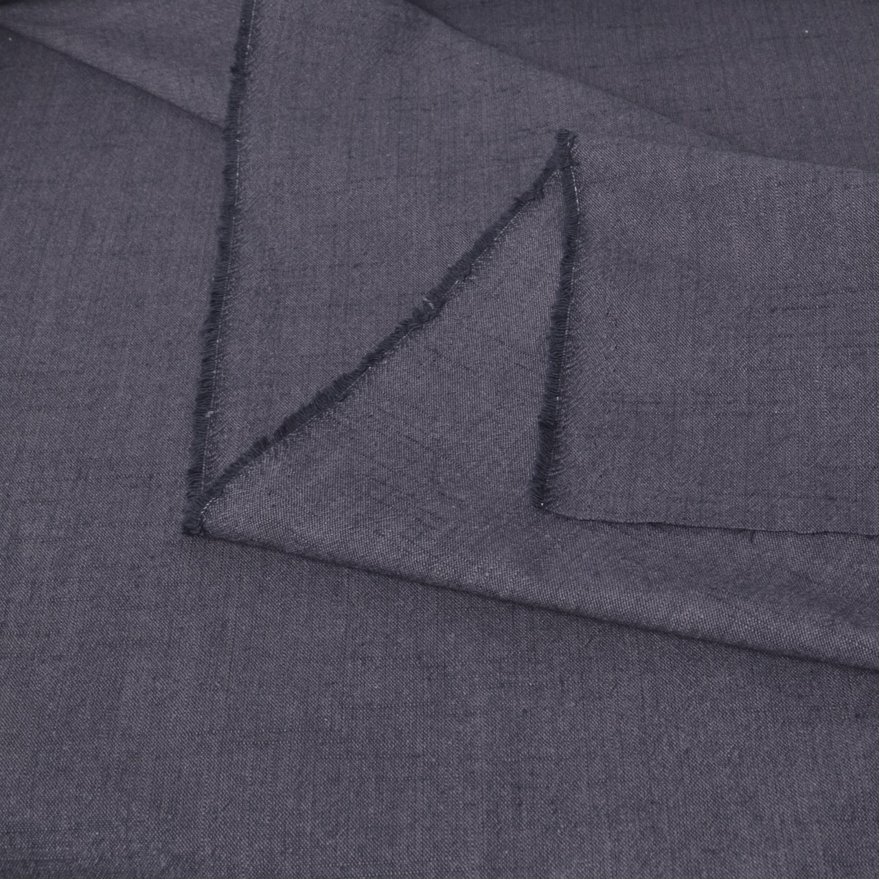 Japanese Yarn-Dyed Slub Cotton, Tetsuguro Black