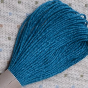 Sashiko Thread, Olympus 20 Meter Skein, Teal Blue #36