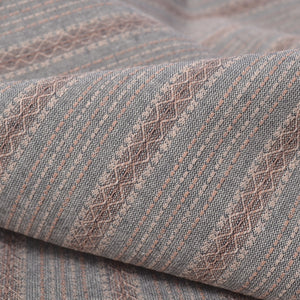 blue/gray Dyed Yarn Cotton Fabric 