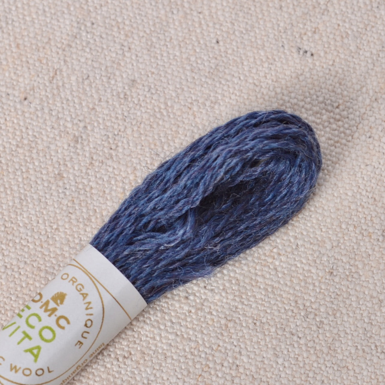 DMC Eco Vita 360 Organic Wool Yarn, Dark Blue #608