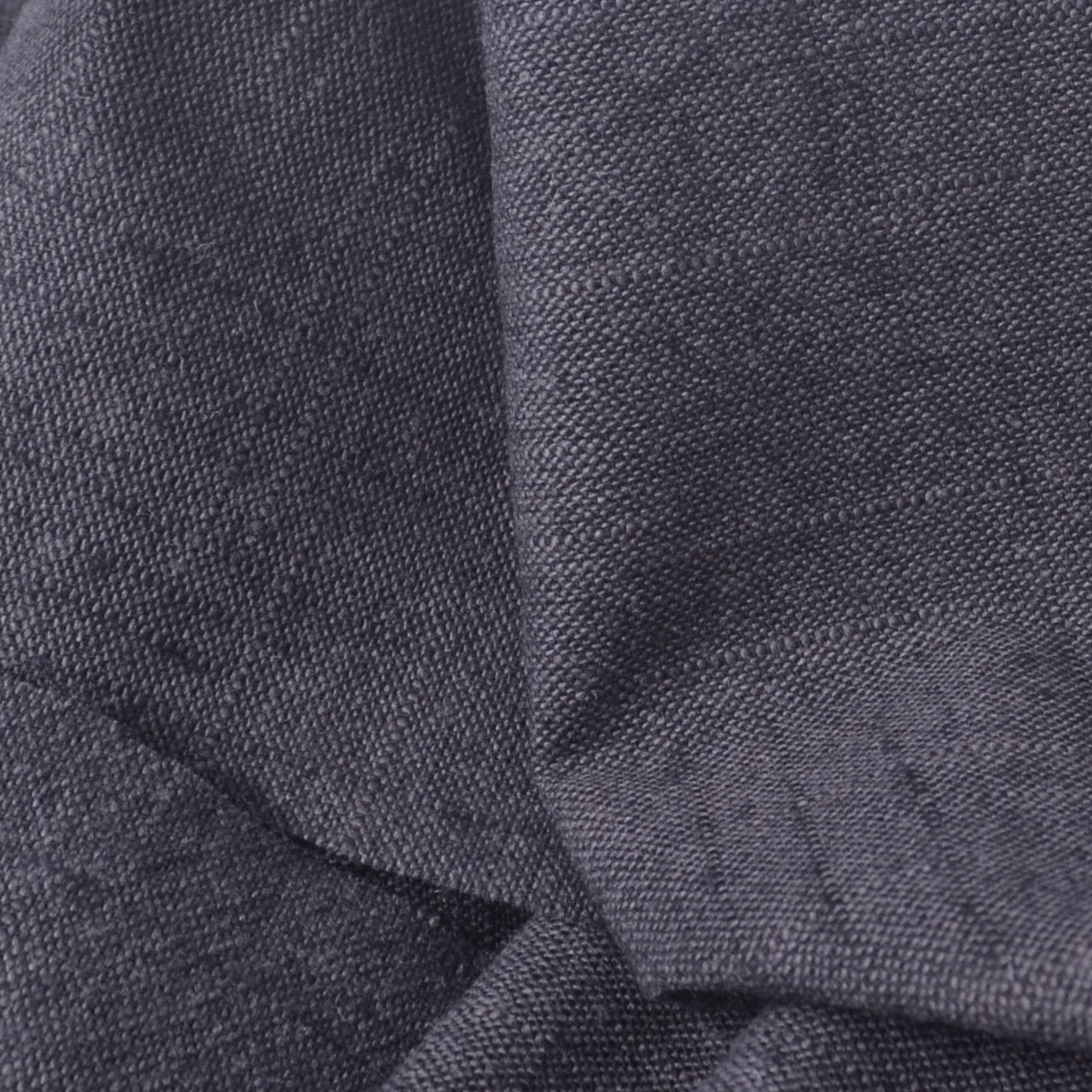 Japanese Yarn-Dyed Slub Cotton, Tetsuguro Black