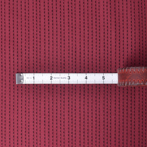 Red, Sashiko Stitched Style cotton