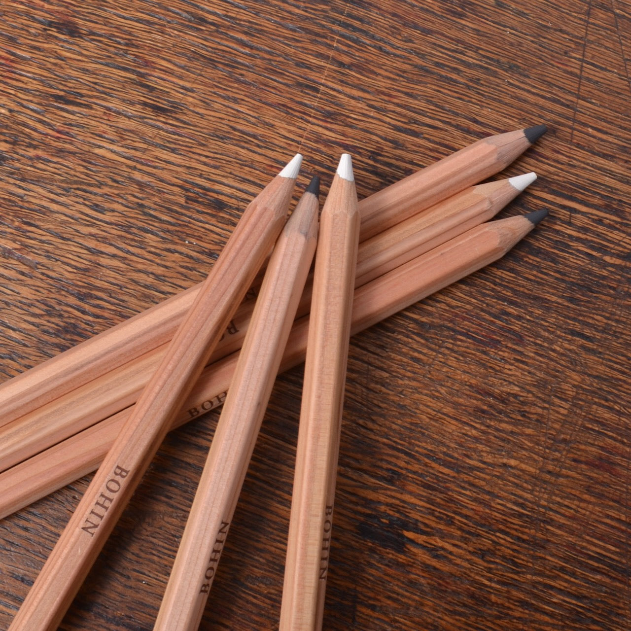 Bohin Chalk Fabric Pencil - White and Black