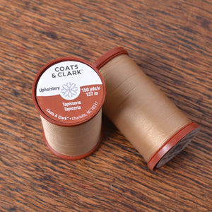 Spool of Coats & Clark upholstery thread 